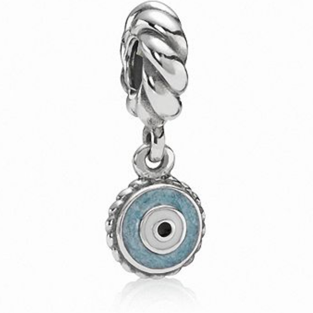 Pandora Watchful Eye Dangle Charm, Evil Eye Protection Charm